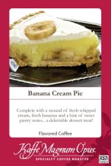 Banana Cream Pie SWP Decaf Flavored Coffee